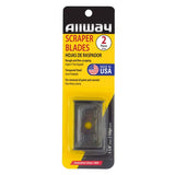 Allway Scraper Blades 1B 1" (29mm) 2 Edge (2 Pack)