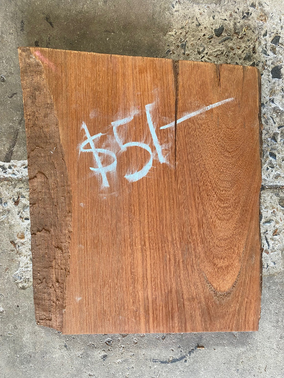 Timber Piece - Jarrah 475 x 320 x 40mm