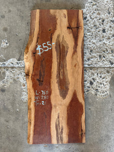 Timber Piece - Jarrah 760 x 280 x 21mm