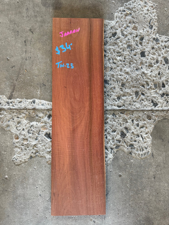 Timber Piece - Jarrah 710 x 190 x 25mm