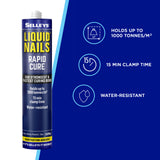 Selleys Liquid Nails RAPID CURE 325g Cartridge