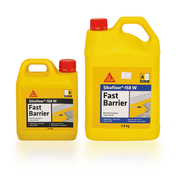 SikaFloor 158 W Fast Barrier 4.2kg Kit