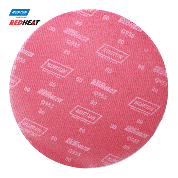 NORTON Red Heat Screen Mesh Discs 405mm Diameter (Box of 10) Q955