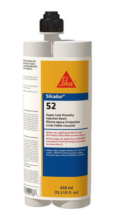 SIKADUR 52 450 ml twin cartridge (includes mixing nozzle)